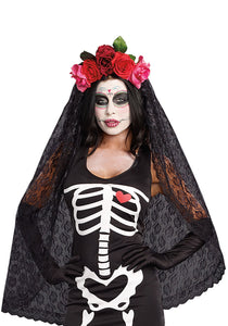 Women's Day of the Dead Headpiece