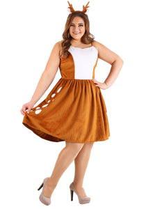 Dazzling Deer Plus Size Women's Costume