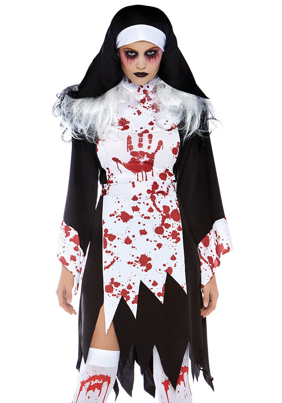 Deadly Nun Women's Costume