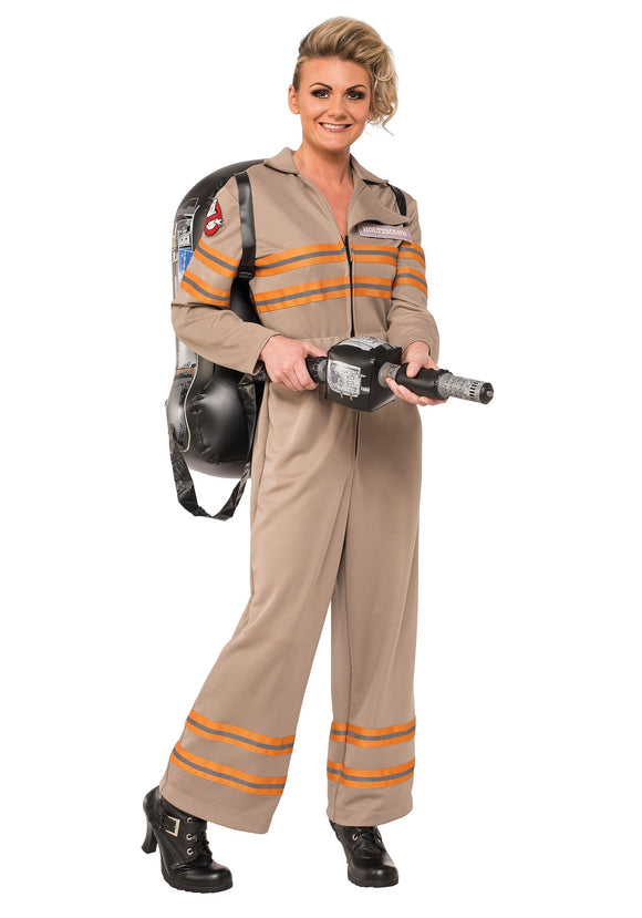 Women's Deluxe Plus Size Ghostbusters Movie Costume