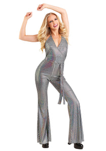 Silver Disco Dazzler Women's Costume