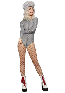 Disco Ball Holographic Women's Bodysuit