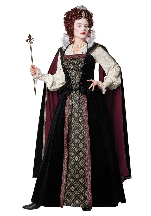 Elizabethan Queen Women's Costume