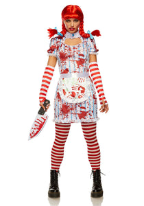 Evil Fast Food Girl Costume for Women