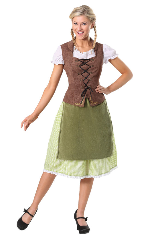 German Beer Girl Costume for Adults