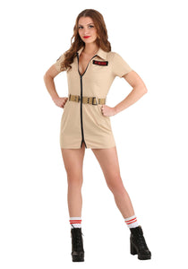 Ghostbusters Women's Shirt Dress Costume