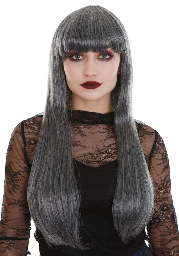 Ghostly Gray Wig for Women