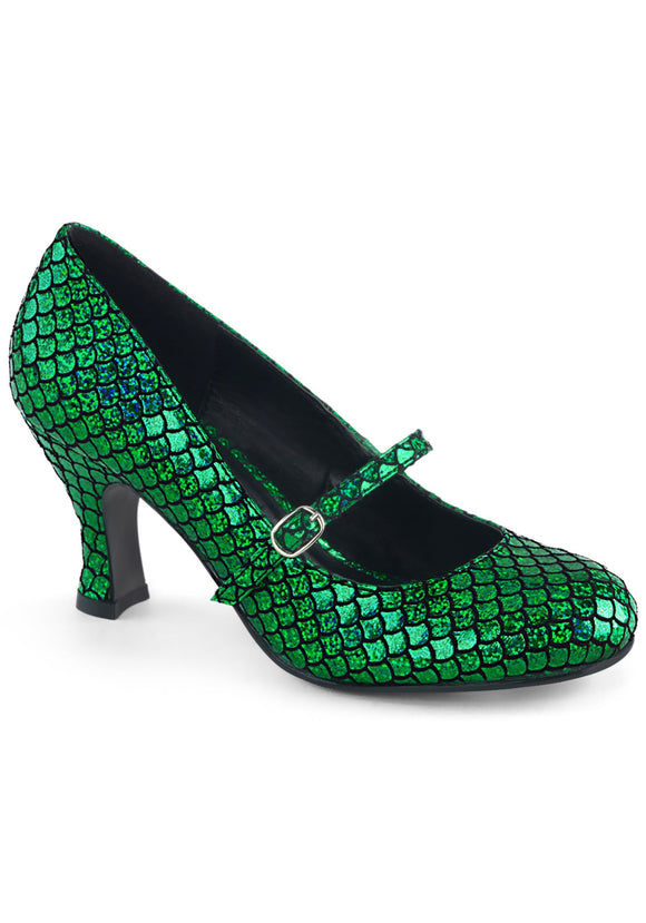 Green Mermaid Women's Heels