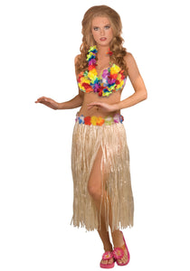 3-Piece Hula Girl Costume Set for Women