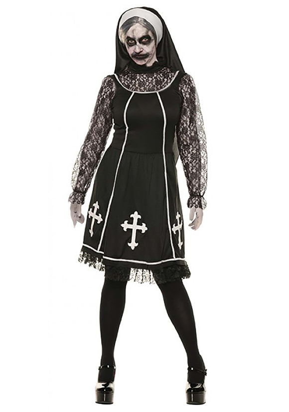 Lace Nun Women's Costume