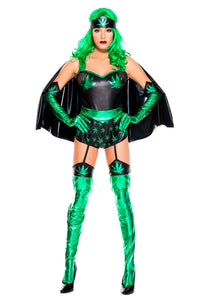 Leafy Super Woman Women's Costume