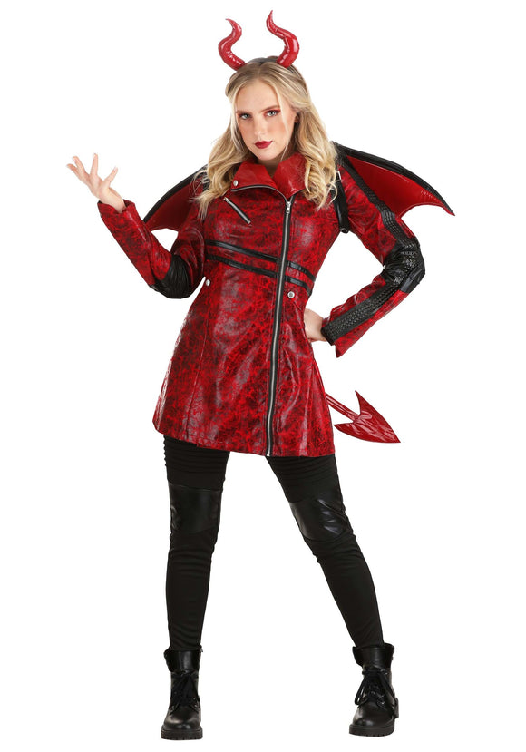 Leather Devil Women's Costume