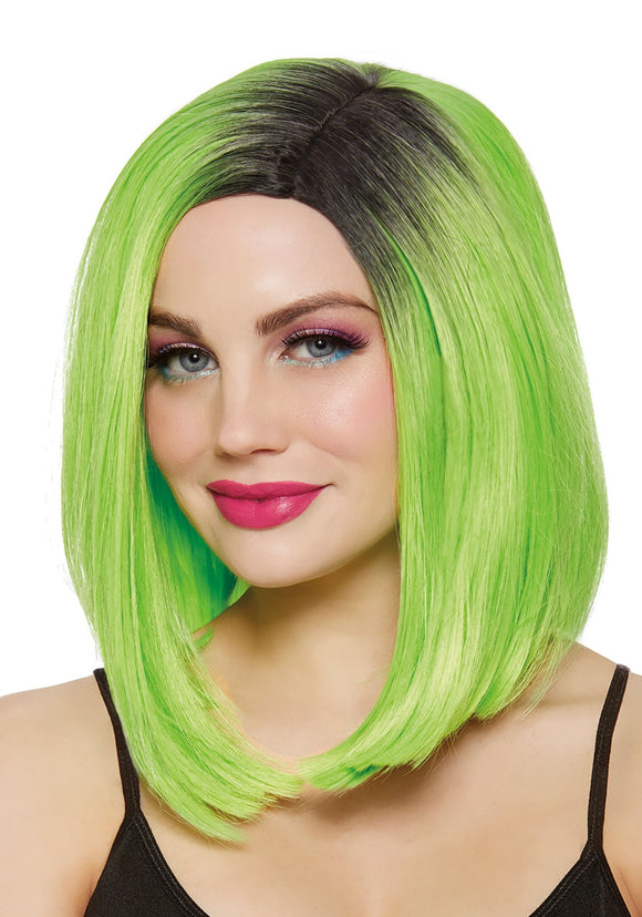 Lime Green Women's Bob Wig