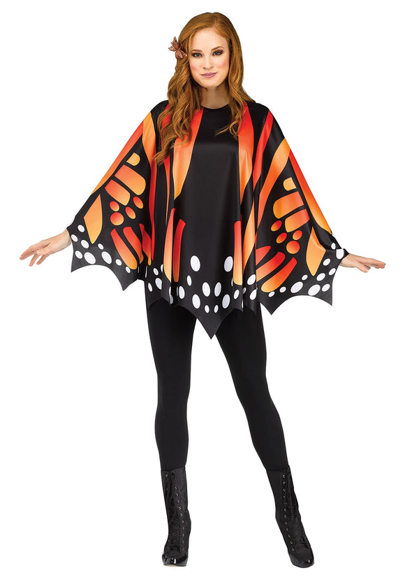 Monarch Butterfly Women's Poncho