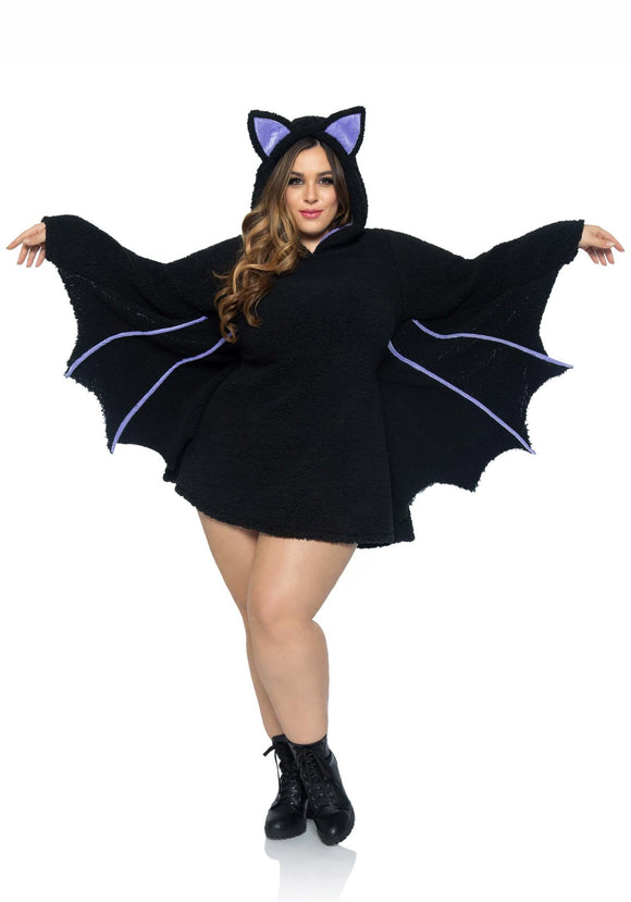 Plus Size Moonlight Bat Women's Costume