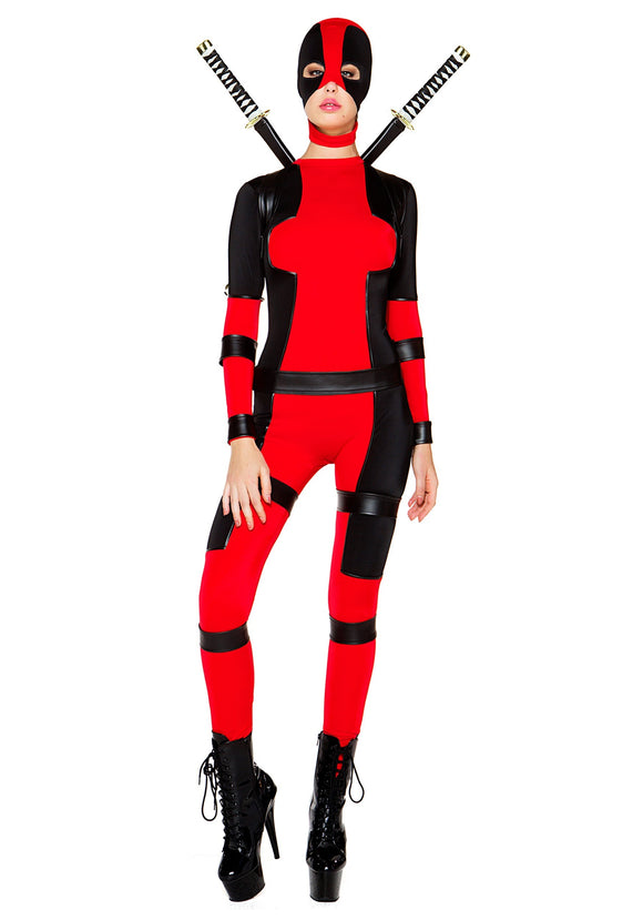 Women's Ms Rebellious Costume