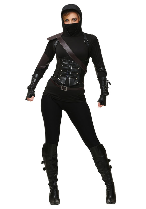 Women's Ninja Assassin Dark Costume