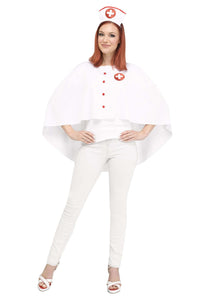 Women's Nurse Costume Poncho