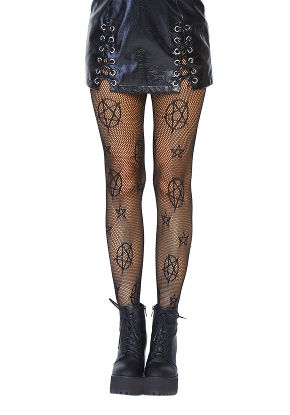 Occult Net Women's Tights