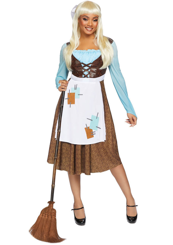 Peasant Cinderella Costume for Women