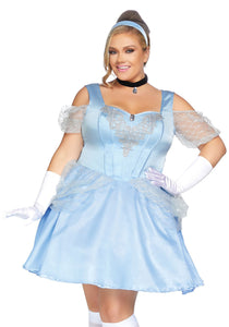 Plus Glass Slipper Sweetie Costume for Women