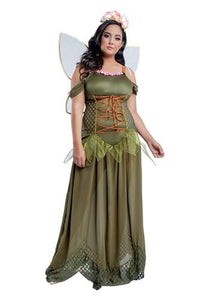 Plus Size Women's Rose Fairy Princess Costume