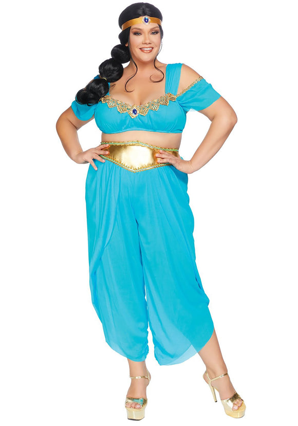 Plus Size Sexy Desert Princess Costume for Women