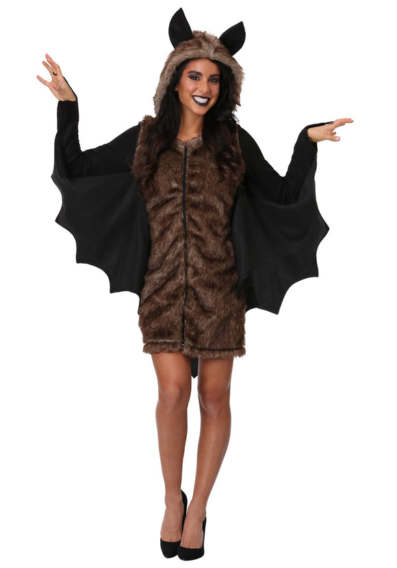 Deluxe Bat Costume for Plus Size Women