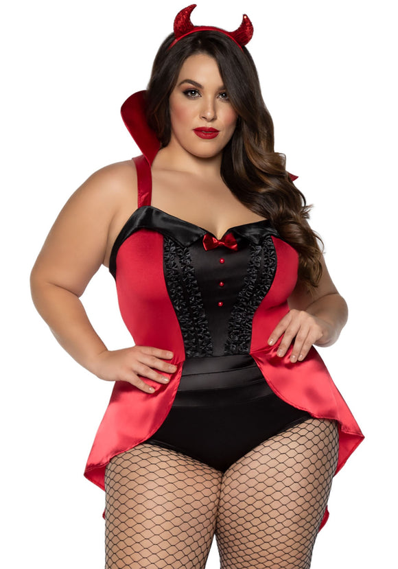 Plus Size Womens Devilish Darling Costume