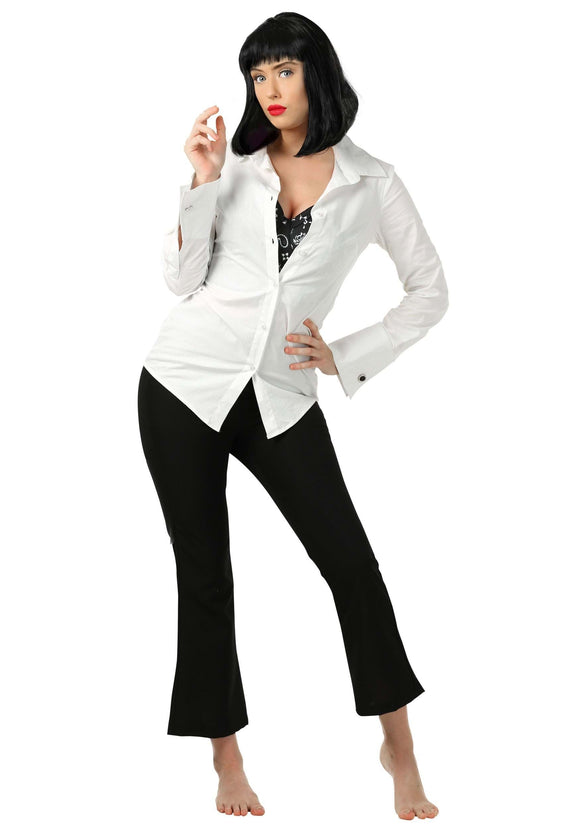 Plus Size Women's Mia Wallace Pulp Fiction Costume