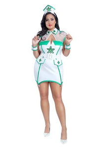 Plus Size Nurse MJ Women's Costume