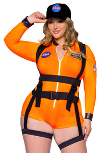 Women's Sexy Plus Size Space Command Costume