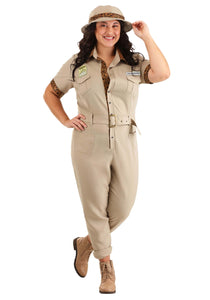 Plus Size Zookeeper Costume for Women