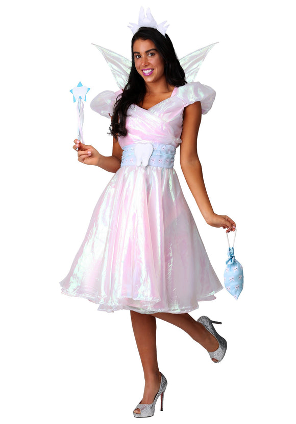 Women's Plus Size Tooth Fairy Costume 1X 2X