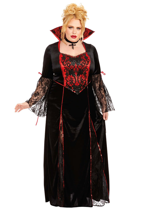 Women's Plus Size Vampira Costume