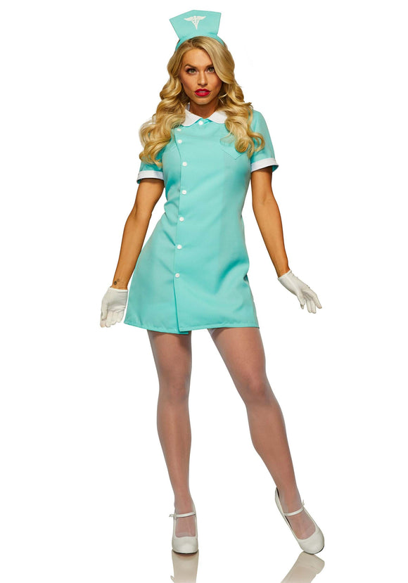 Psych Ward Nurse Costume for Women
