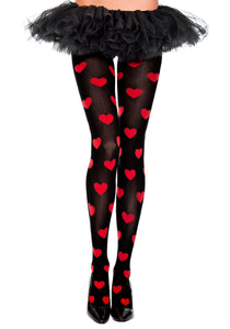 Queen of Hearts Women's  Tights