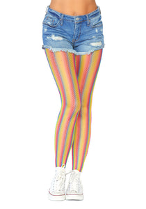 Rainbow Striped Women's Tights