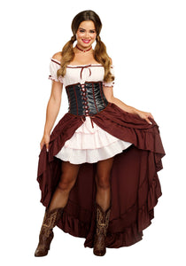 Saloon Gal Costume for Women