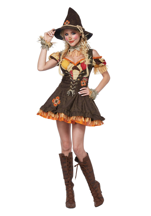 Sassy Scarecrow Costume for Women