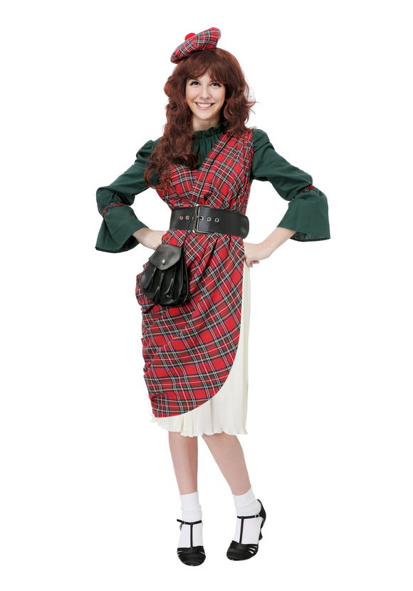 Scottish Lassie Costume for Women
