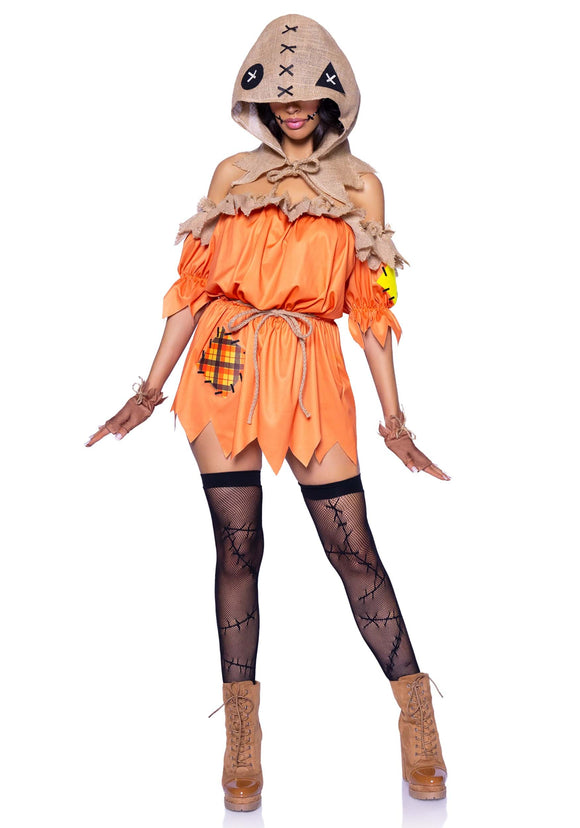 Sexy Spooky Scarecrow Women's Costume