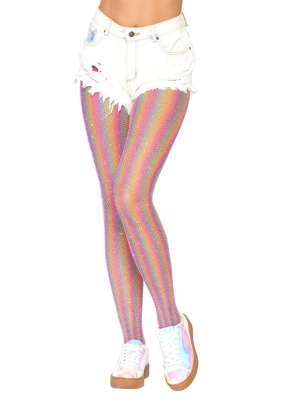 Shimmer Rainbow Women's Tights