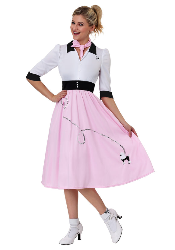 Sock Hop Sweetheart Costume for Women