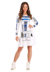 Star Wars I am R2D2 Skater Dress for Juniors Costume
