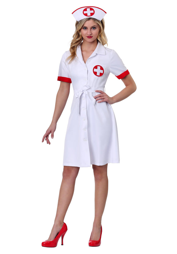 Stitch Me Up Nurse Costume for Women