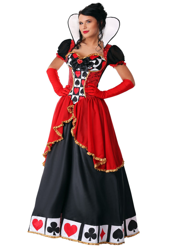 Supreme Queen of Hearts Costume for Women