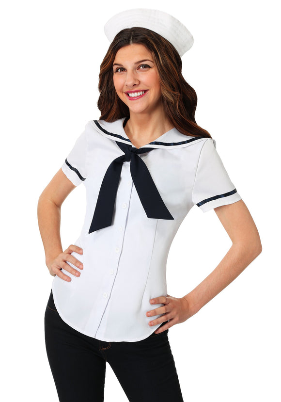 Sweet Sailor Plus Size Costume Set for Women 1X 2X