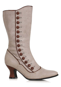 Tan Victorian Spat Women's Boot