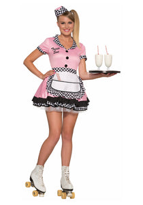 Womens Trixie Sue Carhop Costume